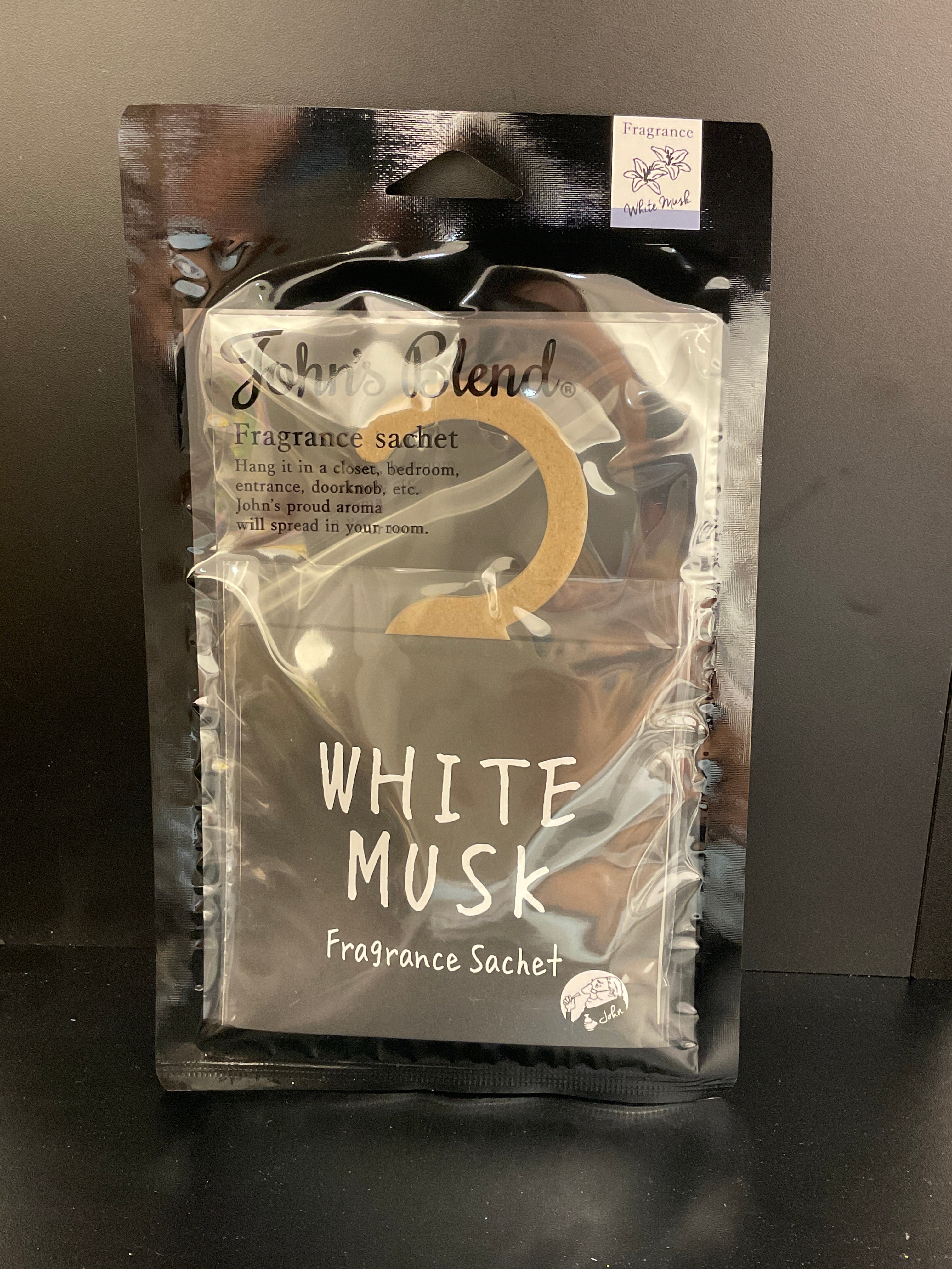 Sachet de parfum JOHNS BLEND Fragrance Sachet for Closet White Musk