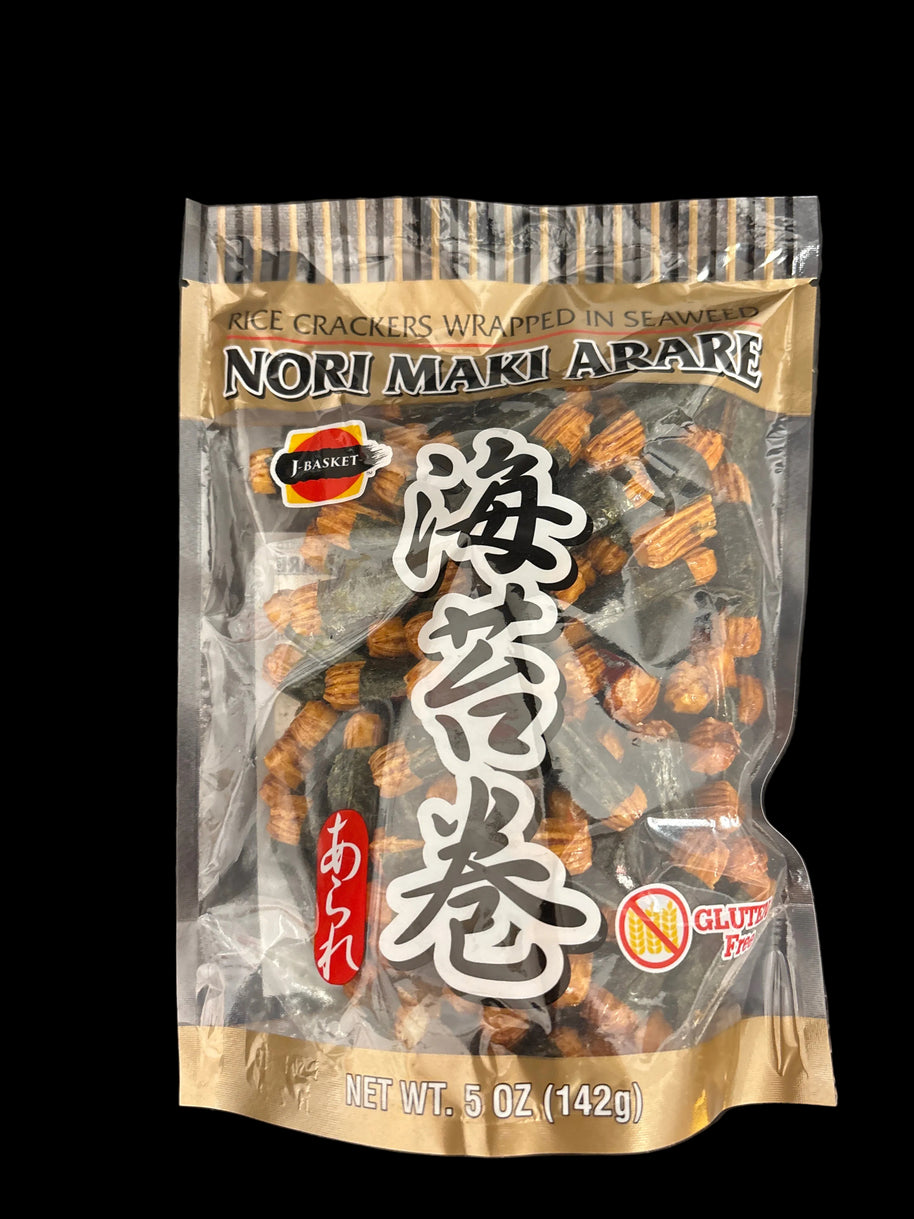 Craquelin de riz japonais NORI MAKI ARARE J-Basket 85g