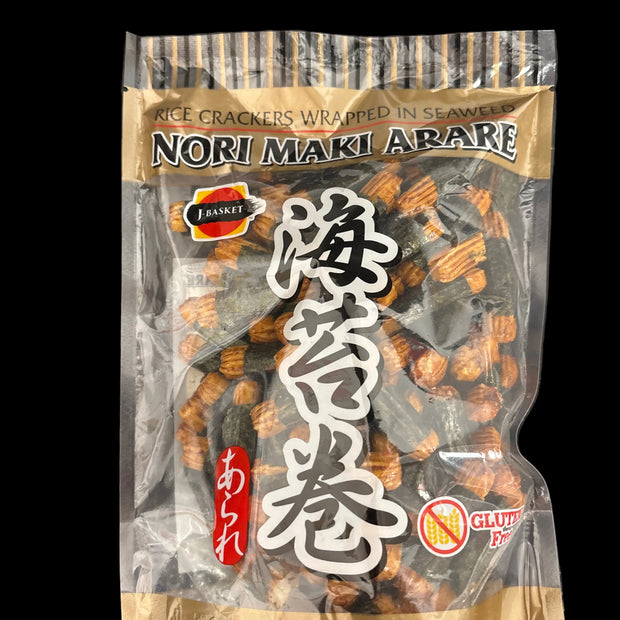 Craquelin de riz japonais NORI MAKI ARARE J-Basket 85g