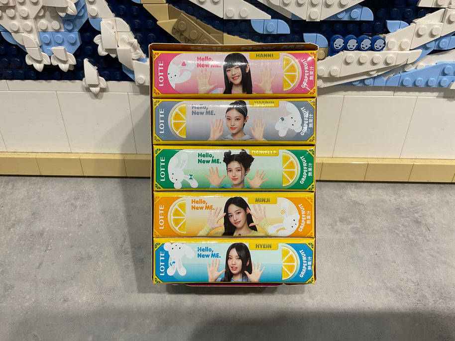 Gum à la pamplemousse NewJeans LOTTE
