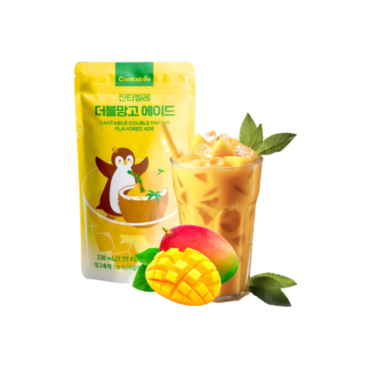 BOISSON DE POCHETTE DE double mangue ADE CANTABILE