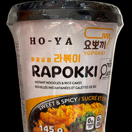 Gâteau de riz au Sucré et Épicé avec ramen RAPOKKI HO-YA 145g