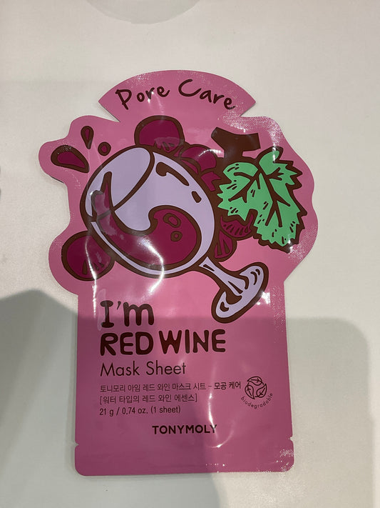 TONYMOLY I'm Real Mask Sheet Red Wine