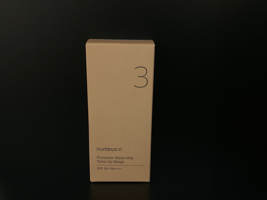 NUMBUZIN ! + NO 3 Base en porcelaine-Skip Tone Up Beige 50ml NPN