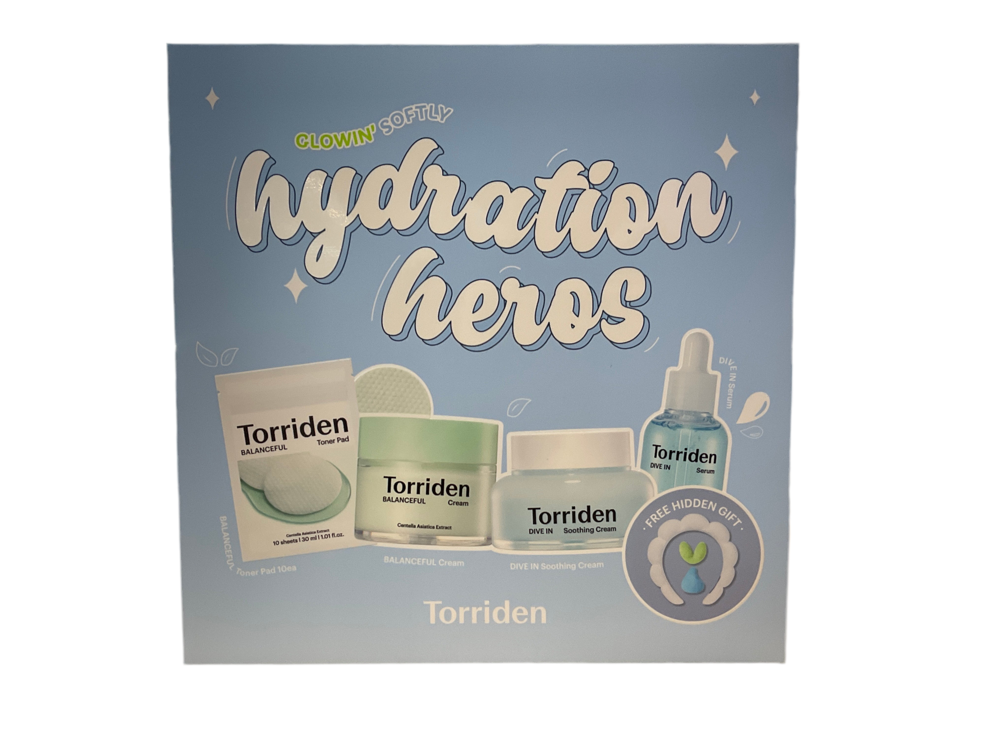 TORRIDEN Glowin Softly Hydration Heros Set