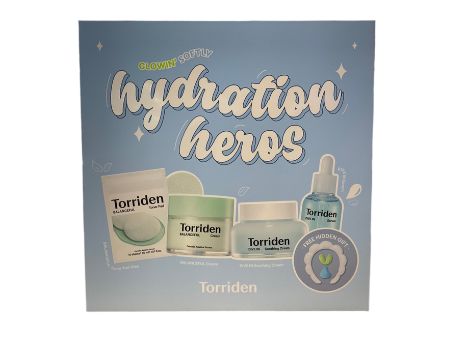 TORRIDEN Glowin Softly Hydration Heros Set
