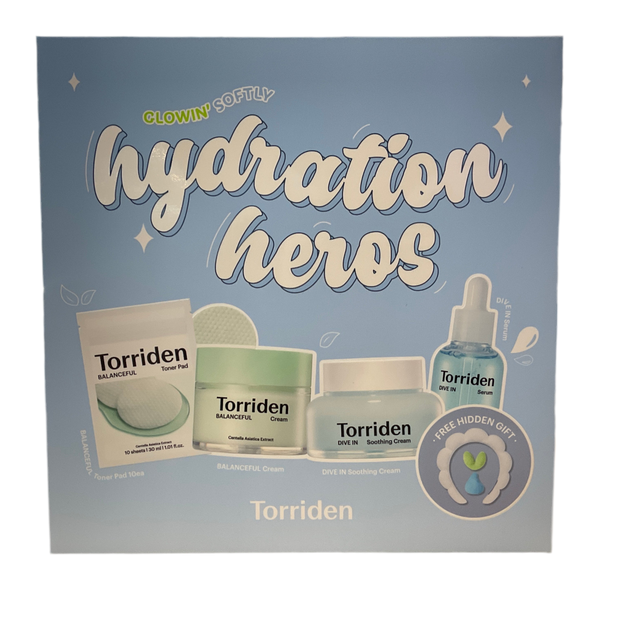 TORRIDEN Glowin Softly Hydration Heros Set