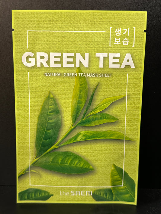 THE SAEM La feuille de masque Thé vert naturel