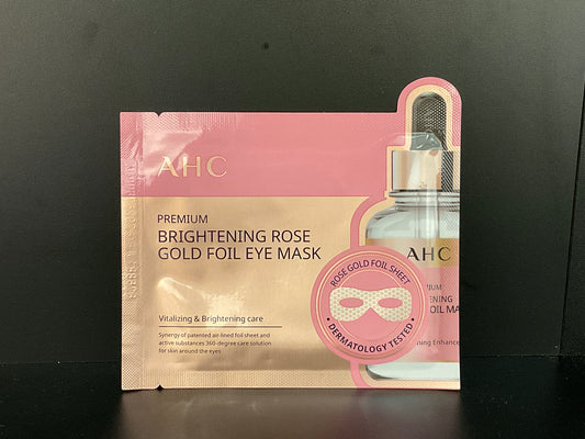 AHC ## Masque pour les yeux en feuille d'or rose éclaircissant