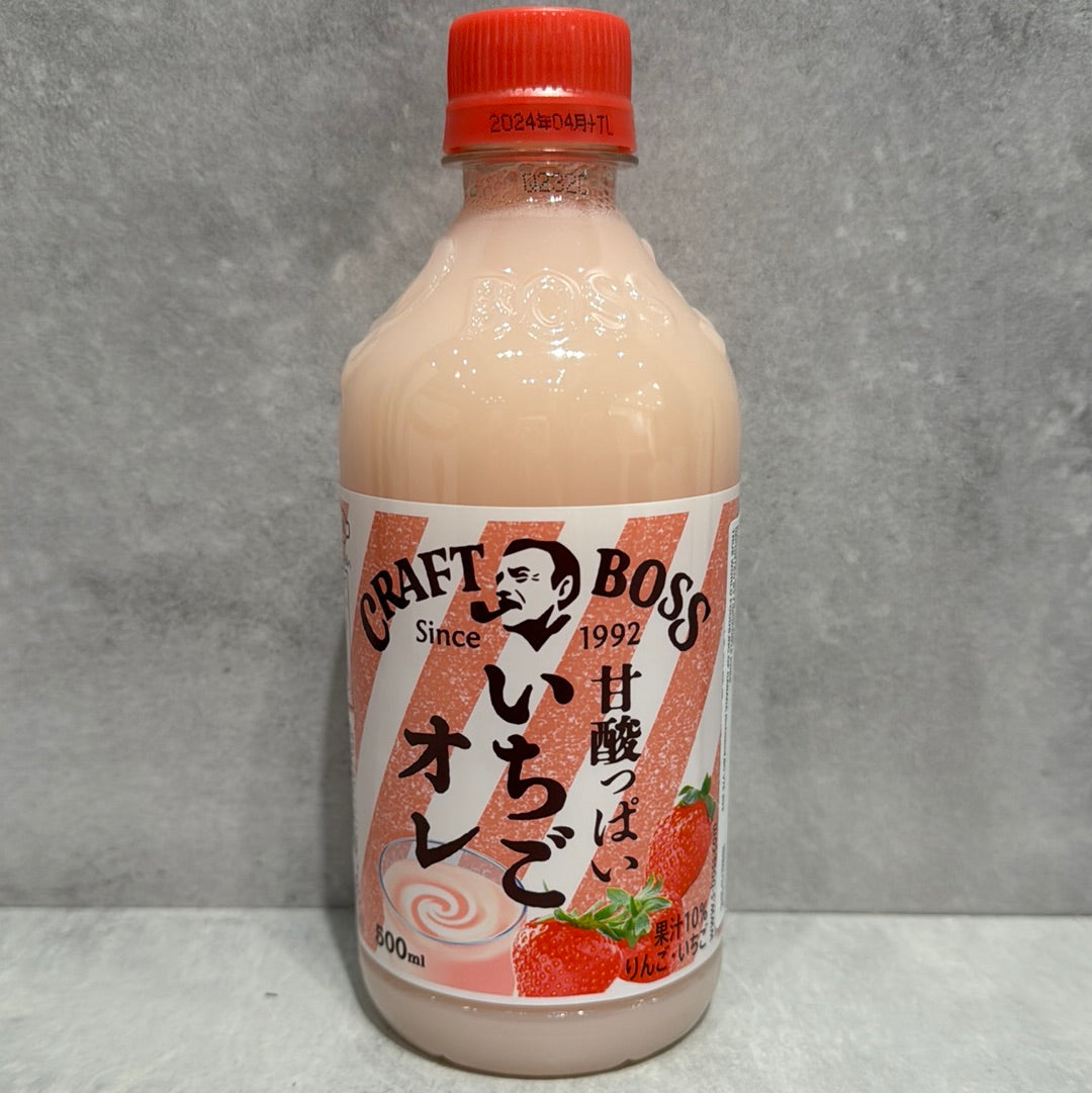 Yogourt à la fraise Boss SUNTORY