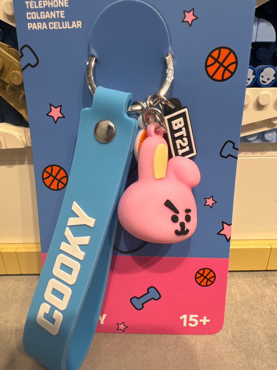 Lanière pendentif téléphone BT21 Cooky