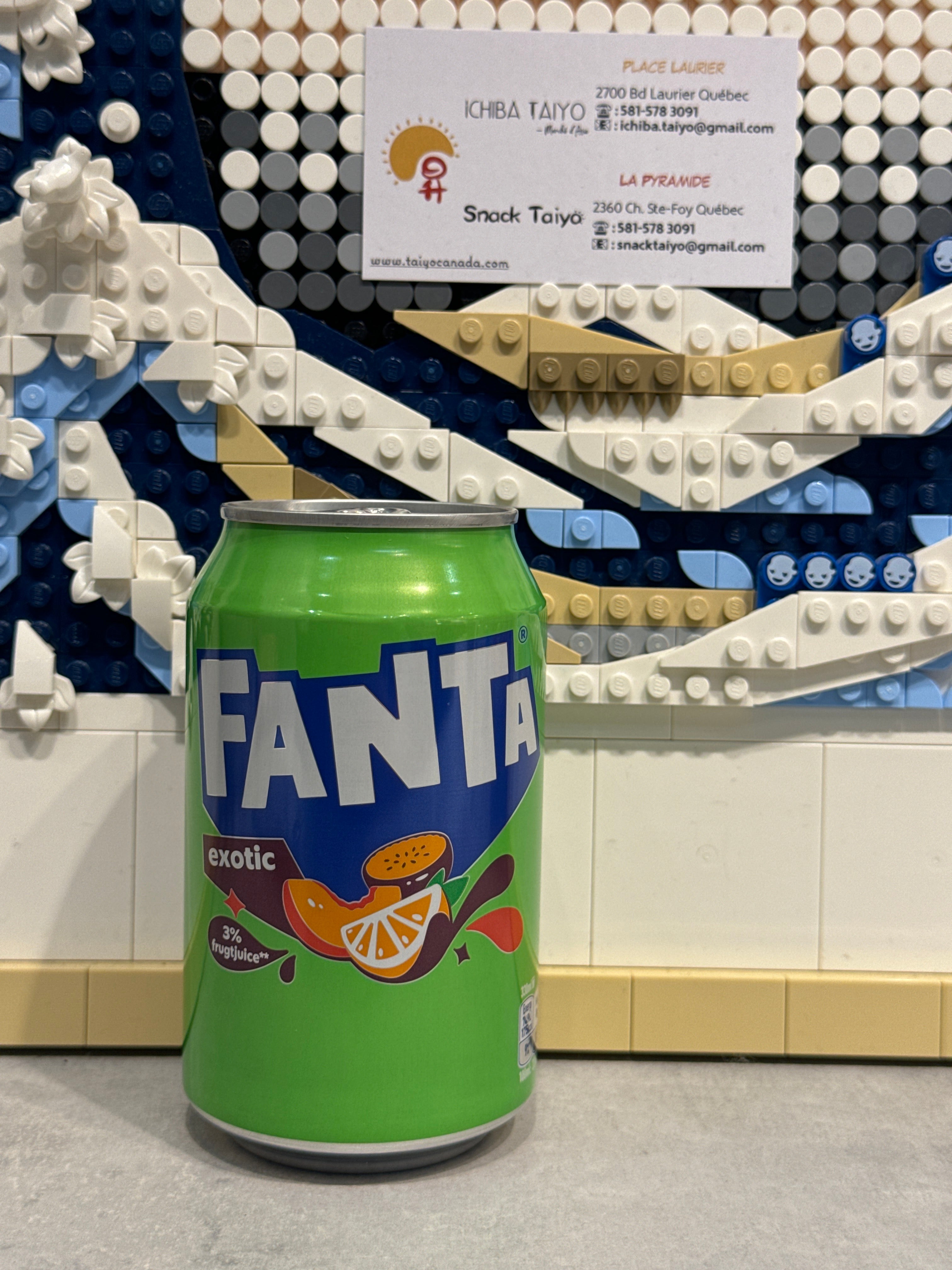 Fanta saveur exotique