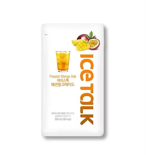 BOISSON DE POCHETTE de mangue et fruit de la passion IceTalk