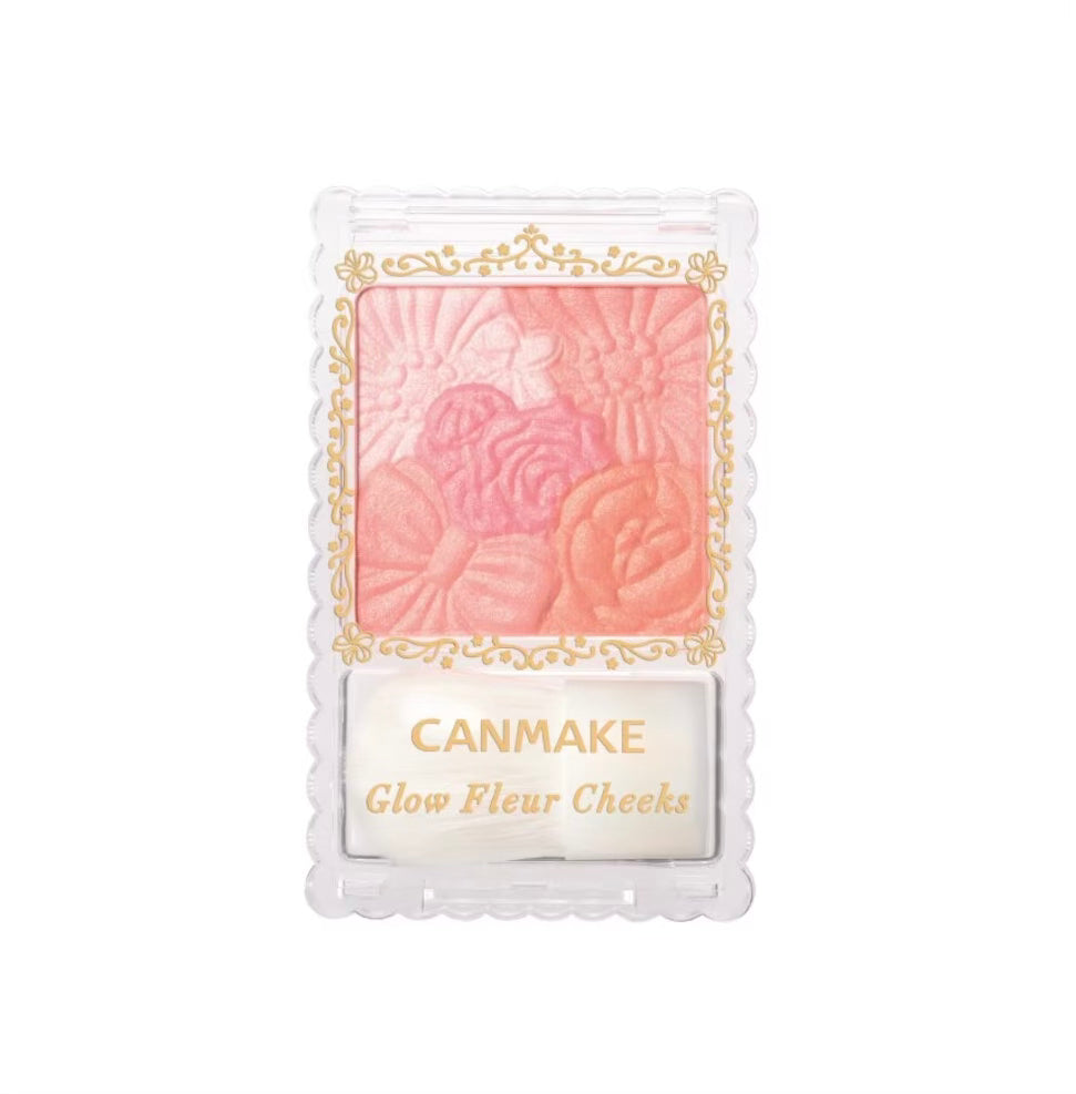 CANMAKE Glow Fleur Cheeks 02 Apricot Fleur