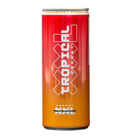 Boisson énergétique XXL (Fraise et pêche) 250ml
