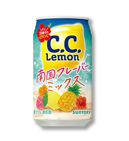 C.C Lemon saveur tropicale SUNTORY