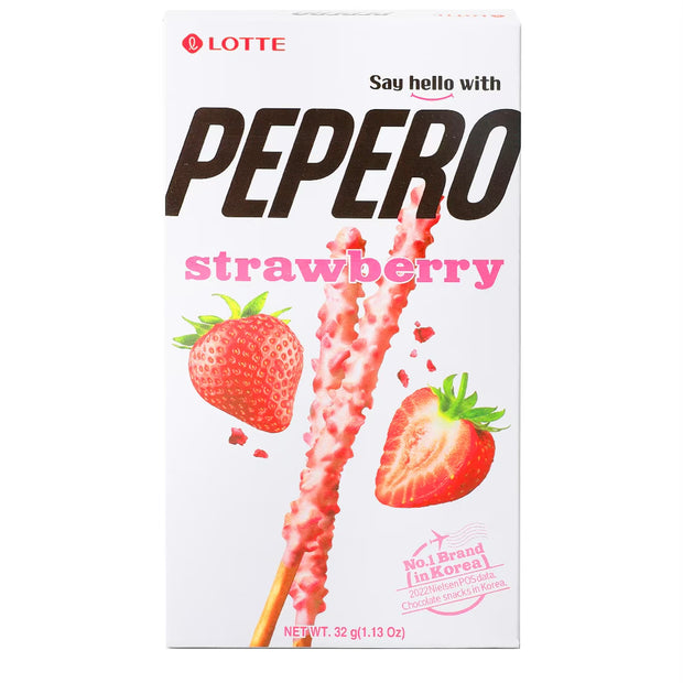 Pepero LOTTE (saveur fraise)