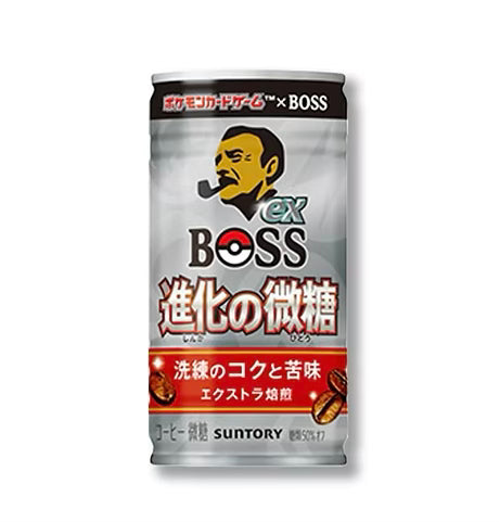 Café japonais Ex Evolution less sugar BOSS SUNTORY 185g