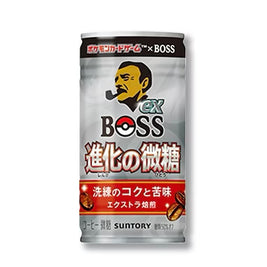 Café japonais Ex Evolution less sugar BOSS SUNTORY 185g