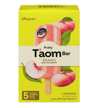 T'AOM barre glacée à la pêche plate