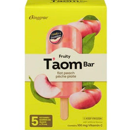 T'AOM barre glacée à la pêche plate