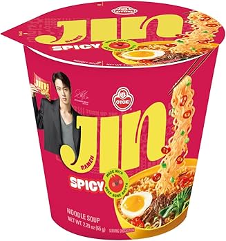 Jin Ramen en cup (Épicé) 65g