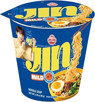 Jin Ramen en cup (Doux) 65g