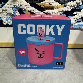 Mug avec couvercle BT21 Cooky