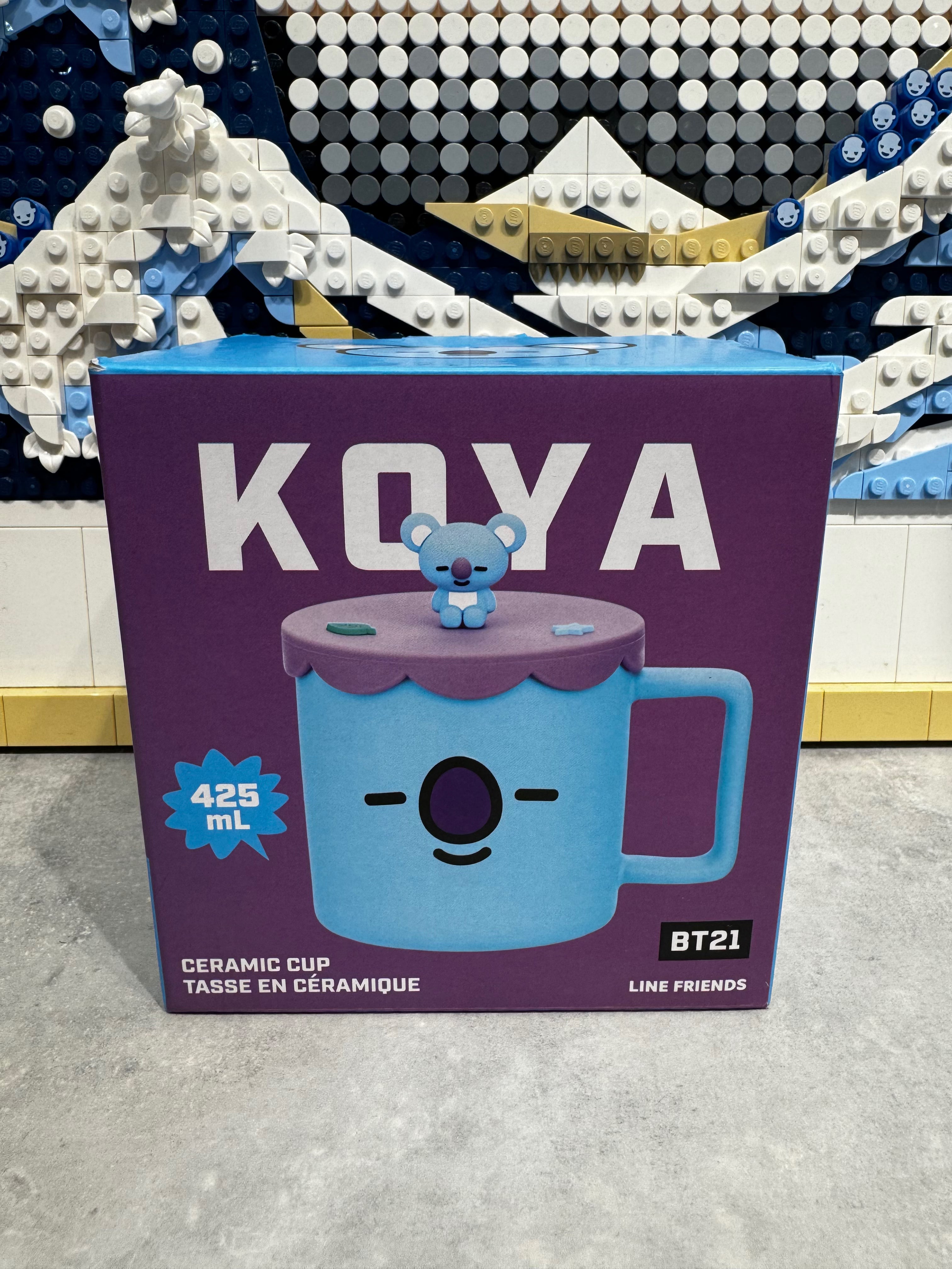 Mug avec couvercle BT21 Koya