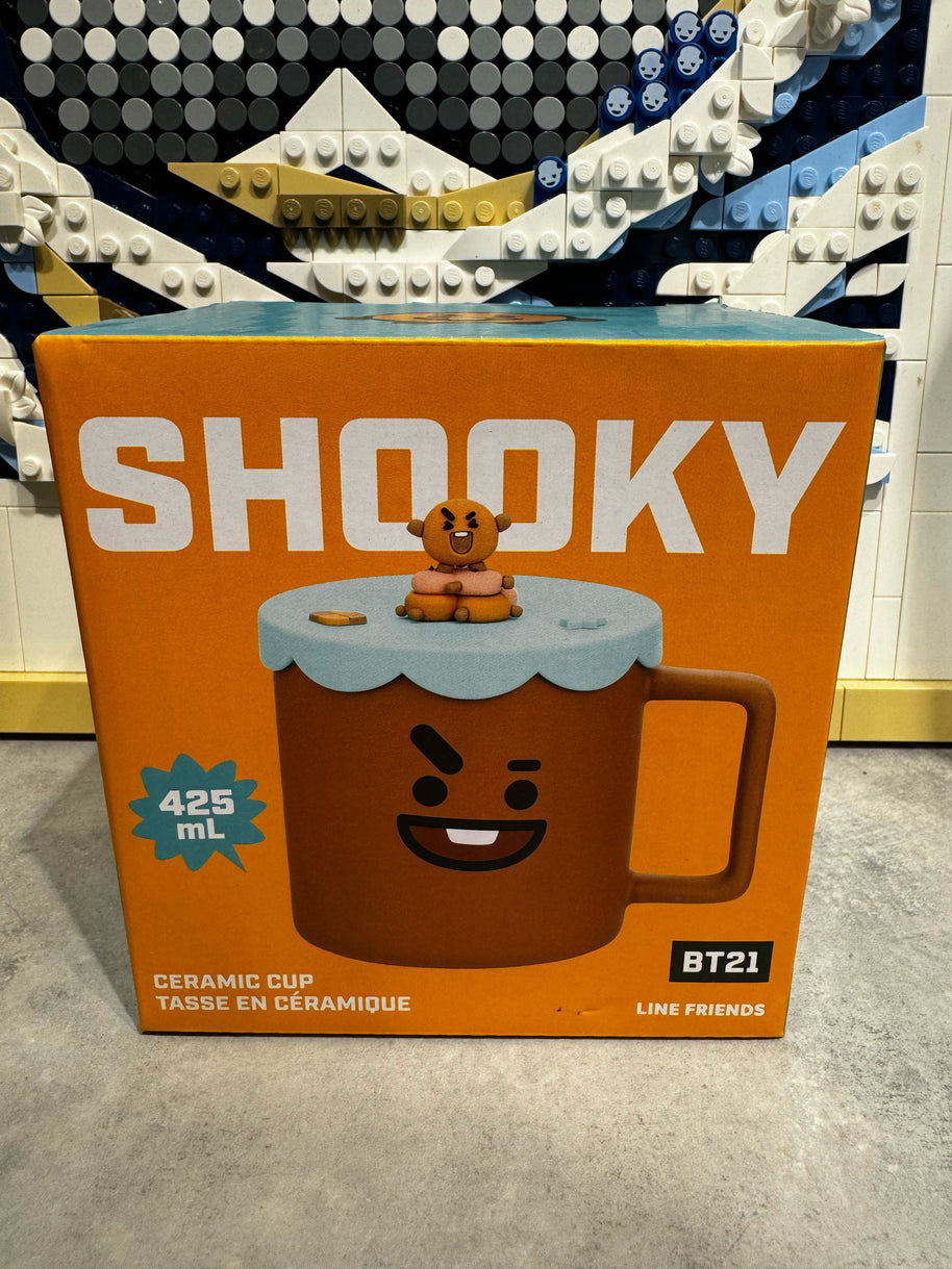 Mug avec couvercle BT21 Shooky