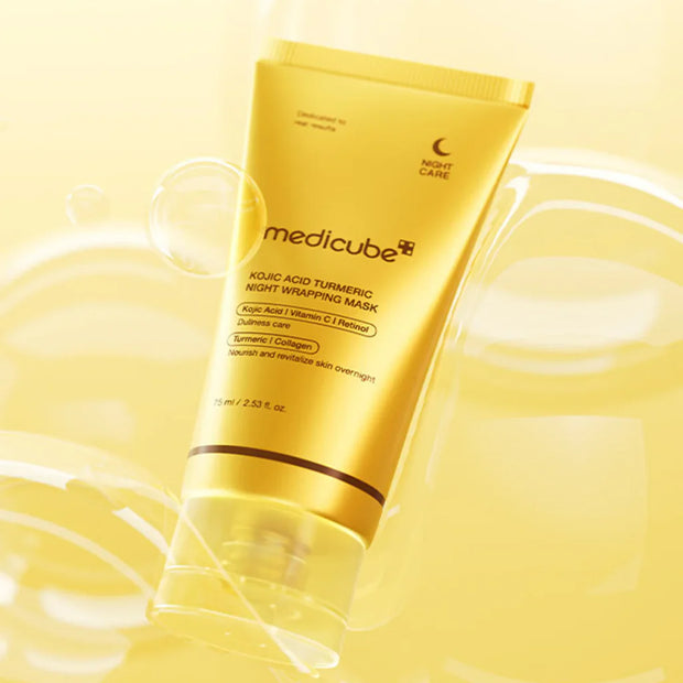 MEDICUBE kojic acid Turmeric Masque de nuit 75ml
