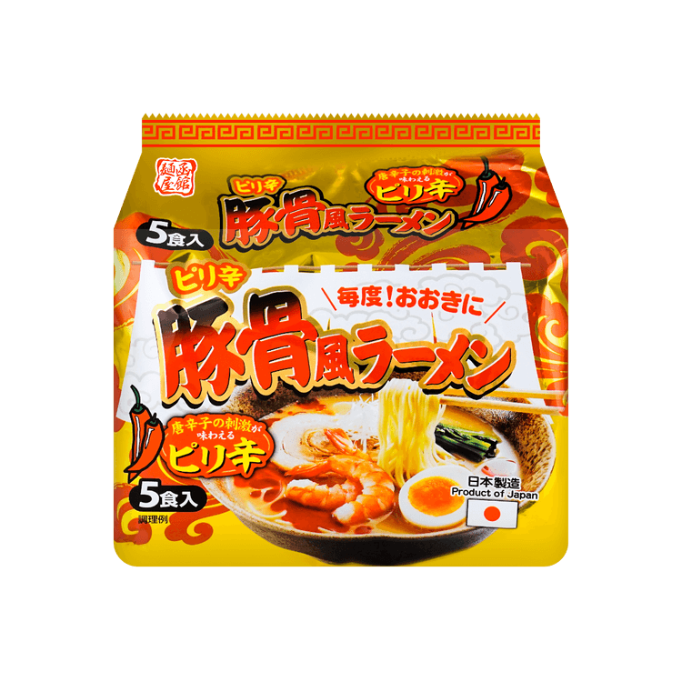 Ramen tonkotsu épicé HAKODATE 94g