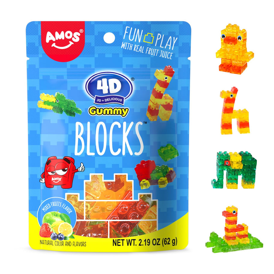 Jujube en bloc 4D AMOS