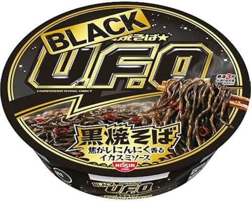 NISSIN Yakisoba UFO Noodle Black Sauce