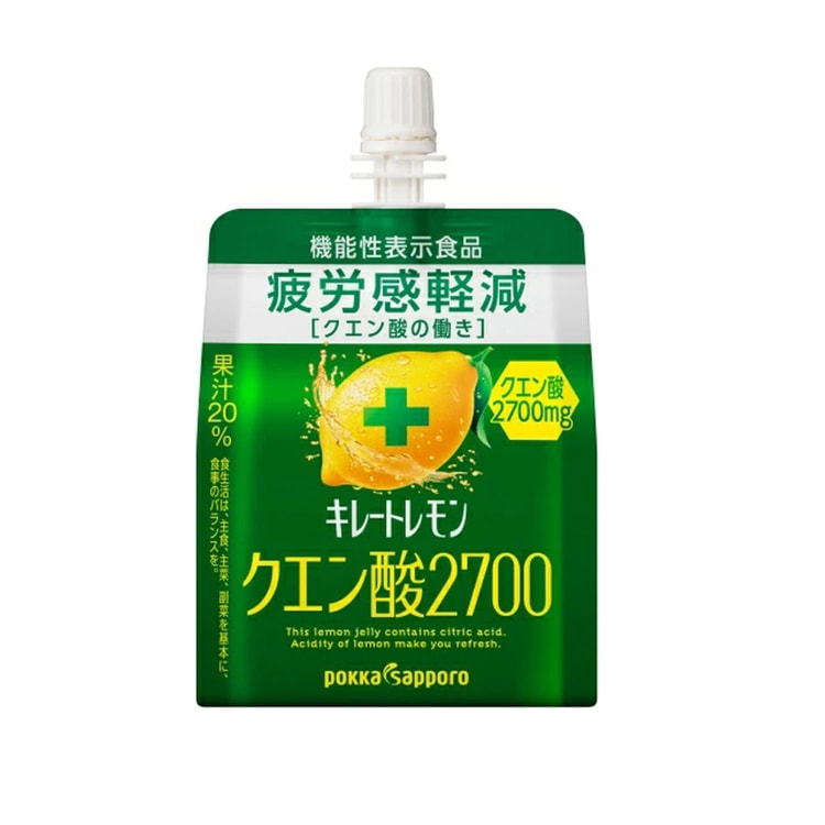 POKKASAPPORO Chelated Lemon Citric Acid Jelly