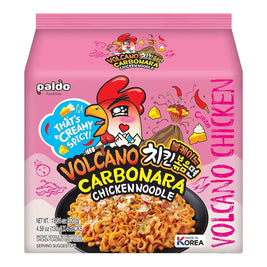 Volcano Carbonara Chicken Noodle PALDO 130gx4