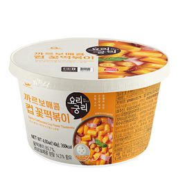 Spicy Carbonara Cup Flower Tteokbokki