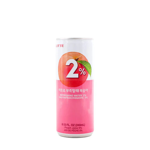 Soda à la pêche 2% LOTTE 250ml