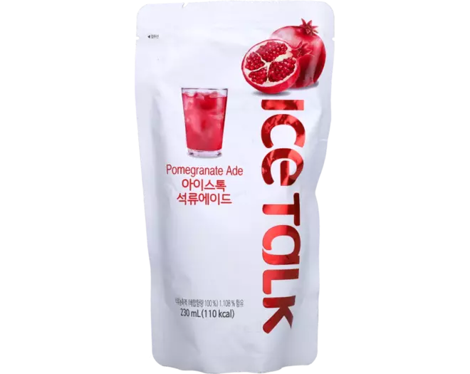 BOISSON DE POCHETTE de pomegranate IceTalk