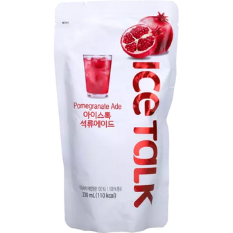 BOISSON DE POCHETTE de pomegranate IceTalk