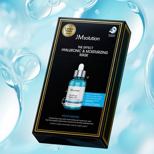 The Effect Hyaluronic & moisturizing mask JM Solution 1X