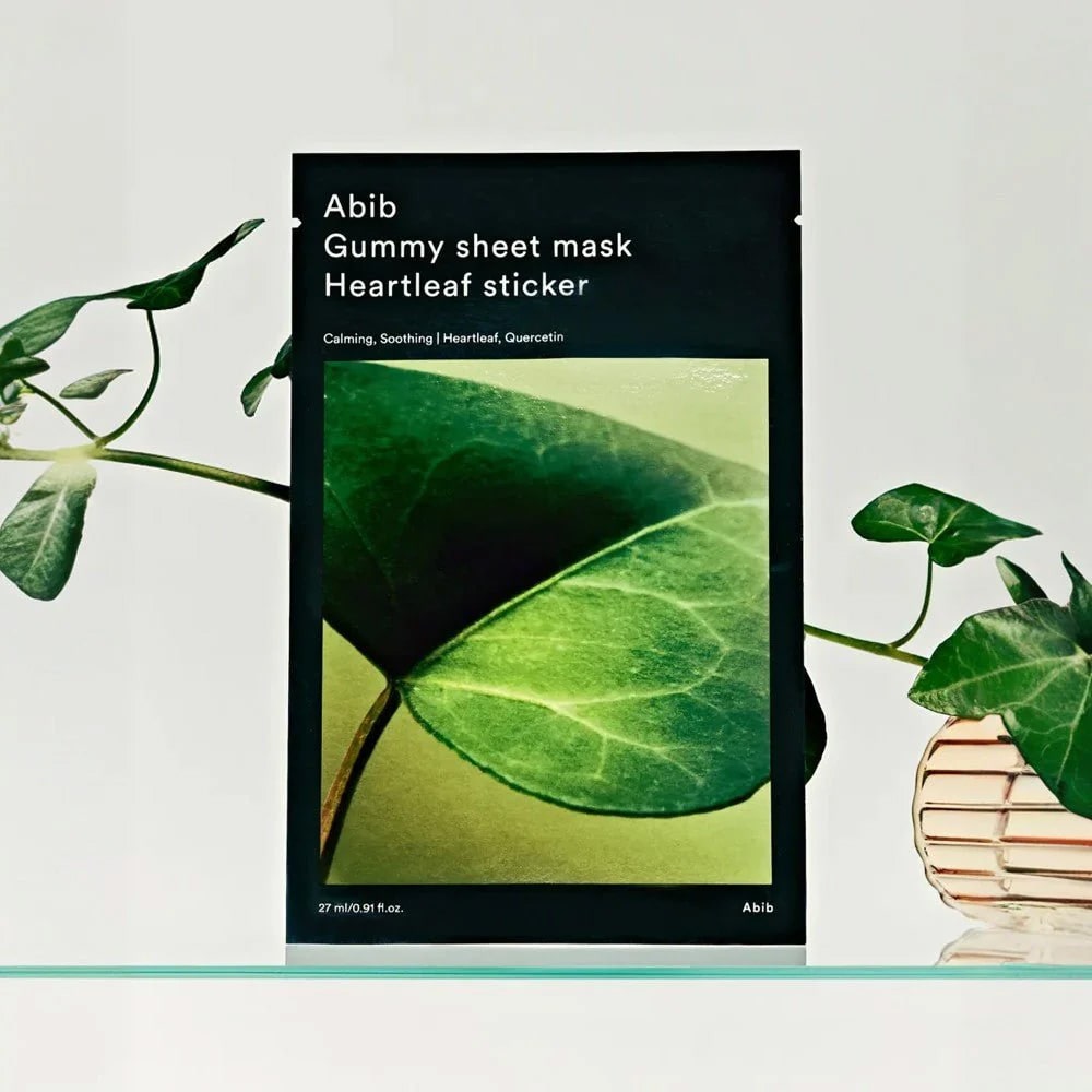 ABIB Gummy Sheet Mask Heartleaf sticker