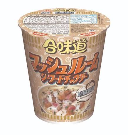 Cup Noodle (Chaudrée au champignon et fruit de mer)75g