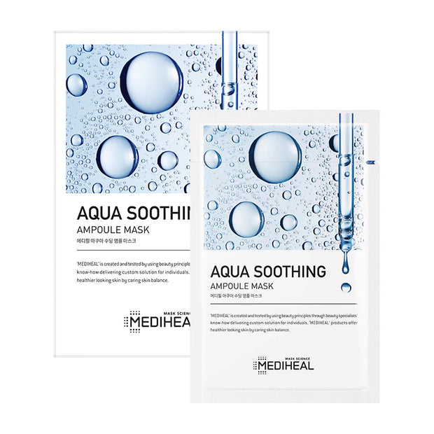 MEDIHEAL Aqua Soothing Ampoule Masque 1pcs