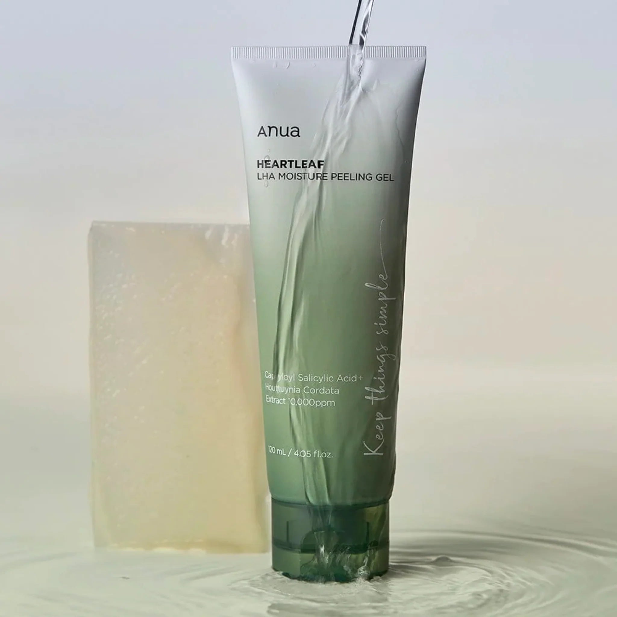 ANUA Heartleaf LHA Gel peeling hydratant 120 ml