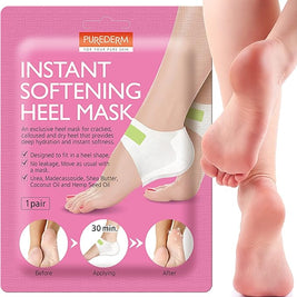PUREDERM Instant Softening Heel Mask 1 Pair