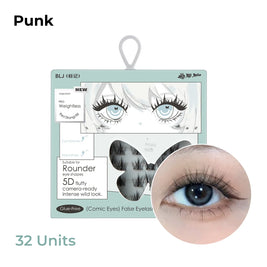 BLJ Comic Eyes Glue-free False Eyelashes HD02