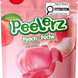 Bonbons mous pelable saveur pêche Peelerz AMOS 65g-