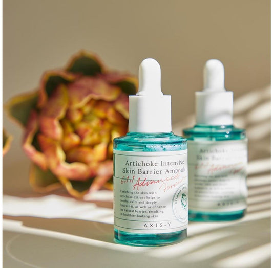 AXISY !! Ampoule de barrière cutanée intensive à l'artichaut 30ml