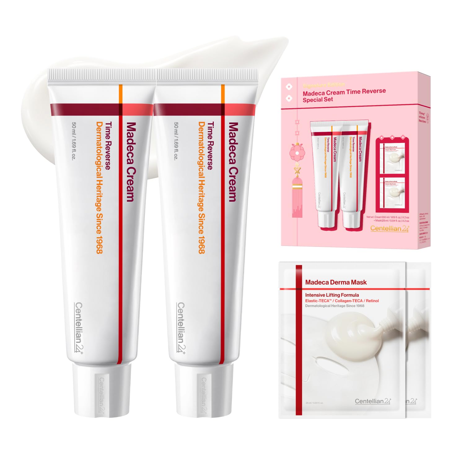CENTELLIAN24 Madeca Cream Time Reverse Set Signature Edition 50mlx2